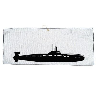 Submarine Large Microfiber Waffle Golf Towel