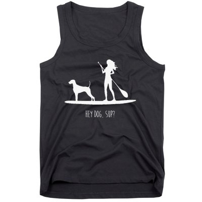 SUP Stand Up Paddle Board with Dog Tank Top