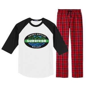 Survivor Raglan Sleeve Pajama Set