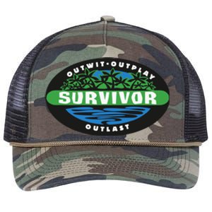 Survivor Retro Rope Trucker Hat Cap