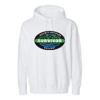 Survivor Garment-Dyed Fleece Hoodie