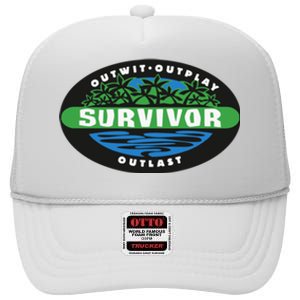 Survivor High Crown Mesh Back Trucker Hat