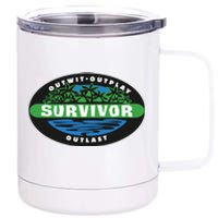 Survivor 12 oz Stainless Steel Tumbler Cup