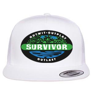 Survivor Flat Bill Trucker Hat