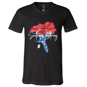 Southern Strong Usa Relief V-Neck T-Shirt