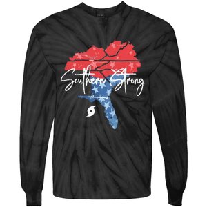 Southern Strong Usa Relief Tie-Dye Long Sleeve Shirt