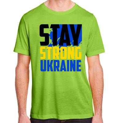 Stay Strong Ukraine Adult ChromaSoft Performance T-Shirt