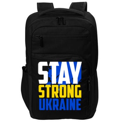 Stay Strong Ukraine Impact Tech Backpack