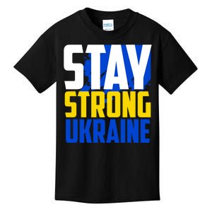 Stay Strong Ukraine Kids T-Shirt