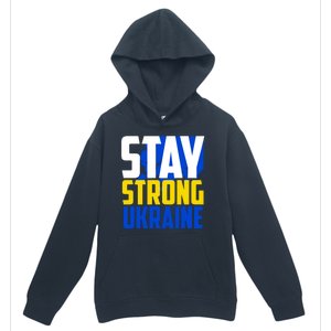 Stay Strong Ukraine Urban Pullover Hoodie