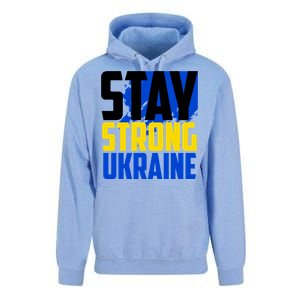 Stay Strong Ukraine Unisex Surf Hoodie