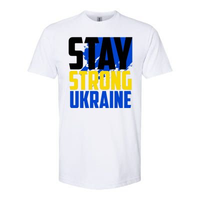 Stay Strong Ukraine Softstyle® CVC T-Shirt