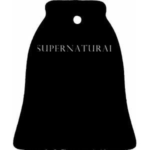 Supernatural Ceramic Bell Ornament