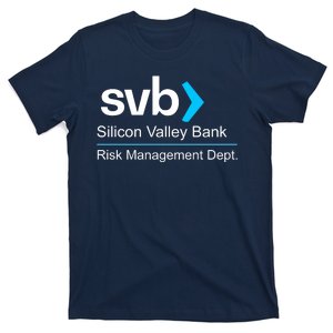 Svb Silicon Valley Bank Risk Management Dept T-Shirt