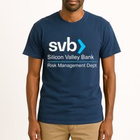 Svb Silicon Valley Bank Risk Management Dept Tall T-Shirt