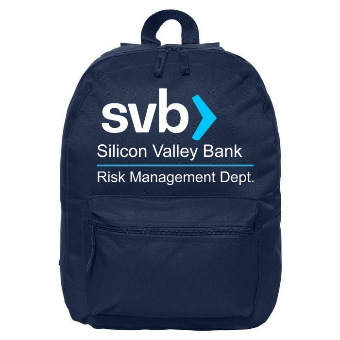 Svb Silicon Valley Bank Risk Management Dept 16 in Basic Backpack