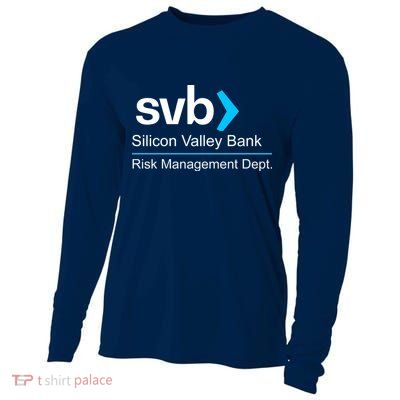 Svb Silicon Valley Bank Risk Management Dept Cooling Performance Long Sleeve Crew