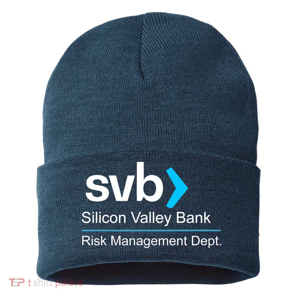 Svb Silicon Valley Bank Risk Management Dept Sustainable Knit Beanie