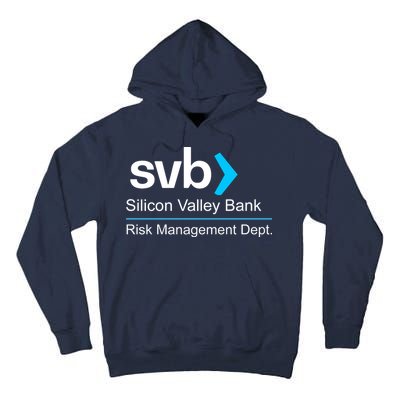 Svb Silicon Valley Bank Risk Management Dept Tall Hoodie