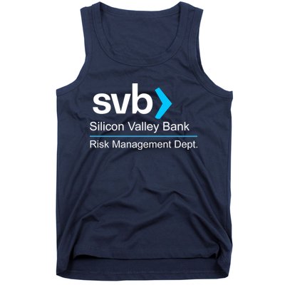 Svb Silicon Valley Bank Risk Management Dept Tank Top