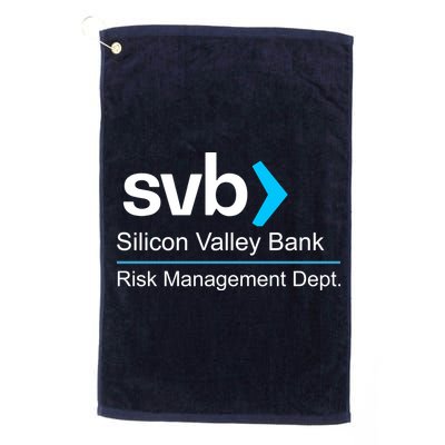 Svb Silicon Valley Bank Risk Management Dept Golf Towel