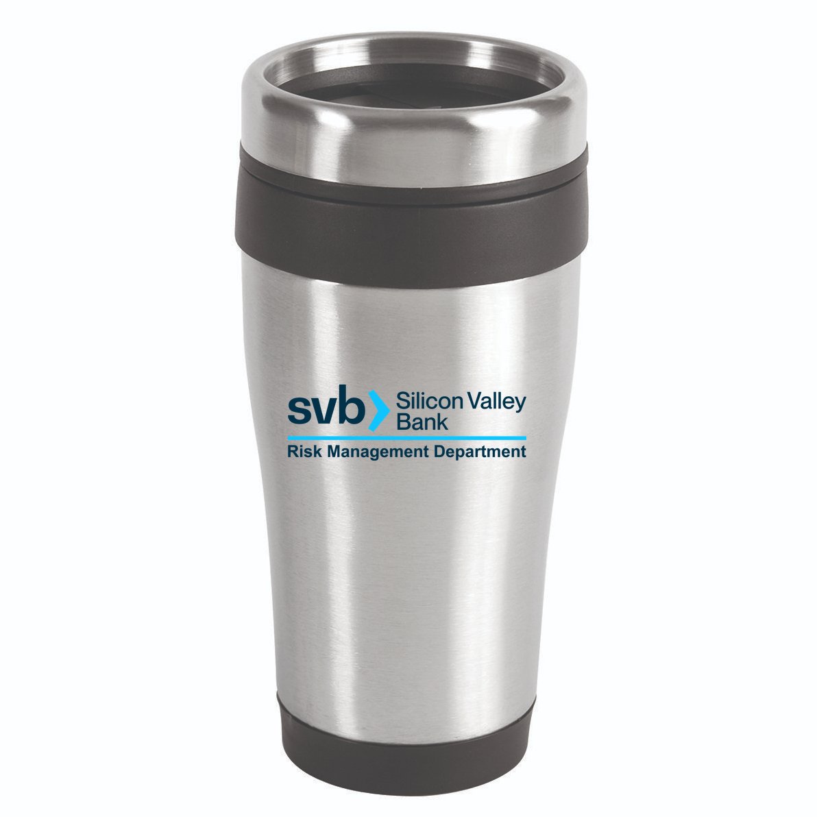 SVB Silicon Valley Bank Risk Management Department 16oz Travel Tumbler