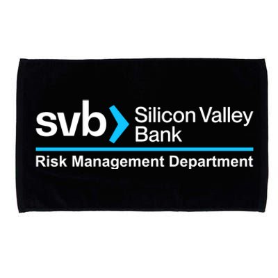 SVB Silicon Valley Bank Risk Management Department Microfiber Hand Towel