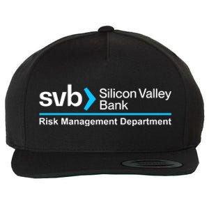 SVB Silicon Valley Bank Risk Management Department Wool Snapback Cap