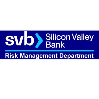 SVB Silicon Valley Bank Risk Management Department Bumper Sticker