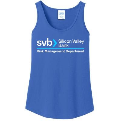 SVB Silicon Valley Bank Risk Management Department Ladies Essential Tank