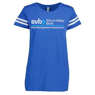 SVB Silicon Valley Bank Risk Management Department Enza Ladies Jersey Football T-Shirt