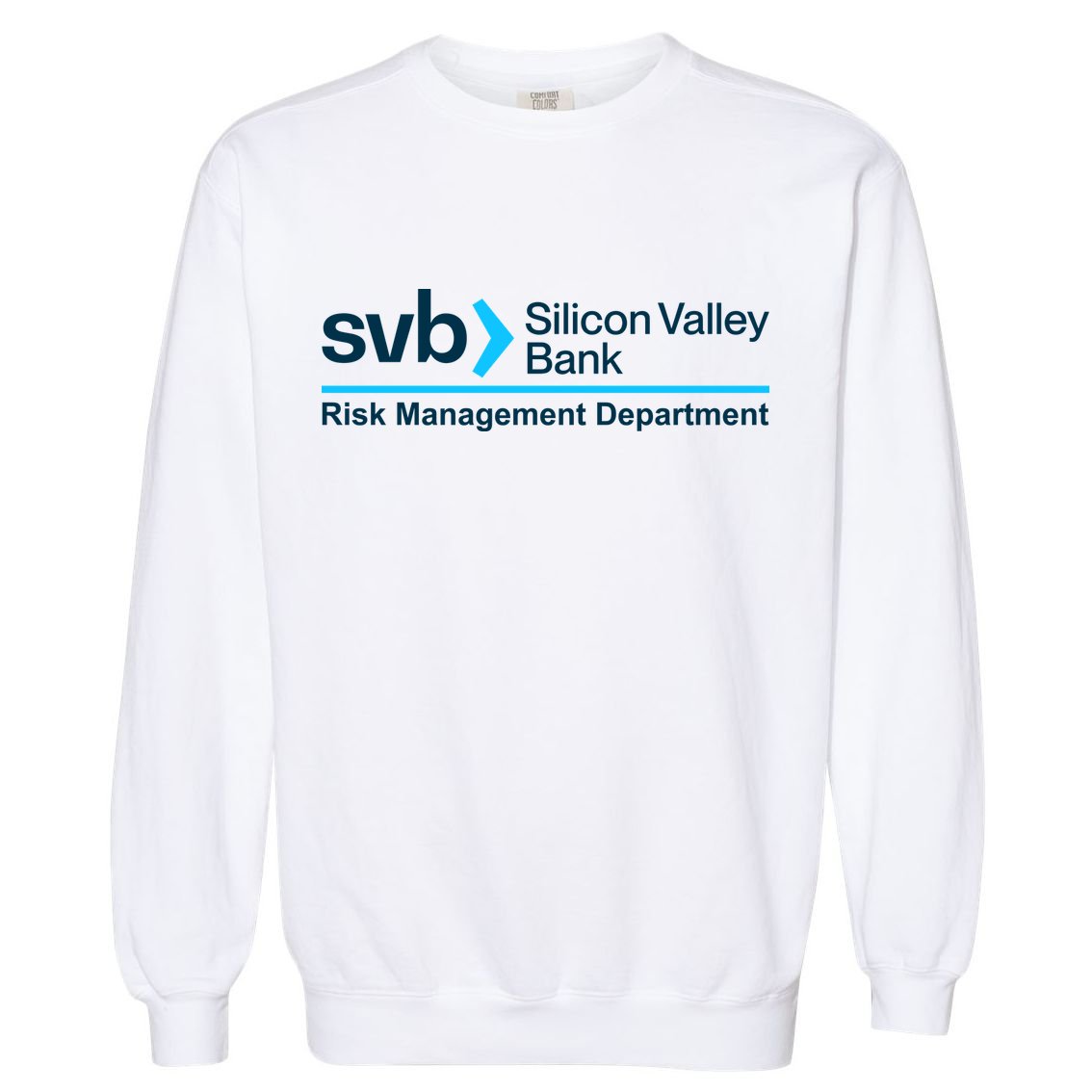 SVB Silicon Valley Bank Risk Management Department Garment-Dyed Sweatshirt