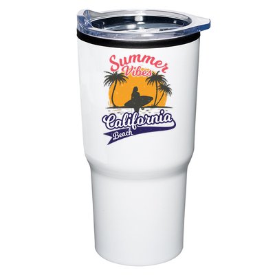 Surfing Summer Vibes California Beach Vintage Gift Tumbler