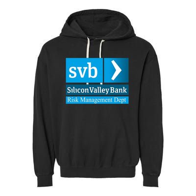 Svb Silicon Valley Bank Garment-Dyed Fleece Hoodie