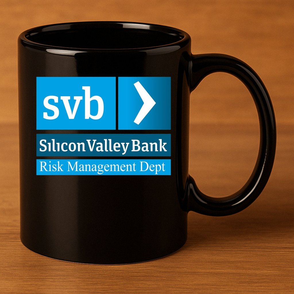 Svb Silicon Valley Bank 11oz C Handle Ceramic Mug