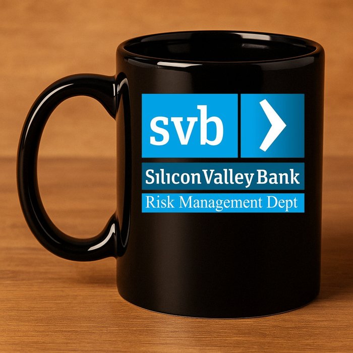 Svb Silicon Valley Bank 11oz C Handle Ceramic Mug