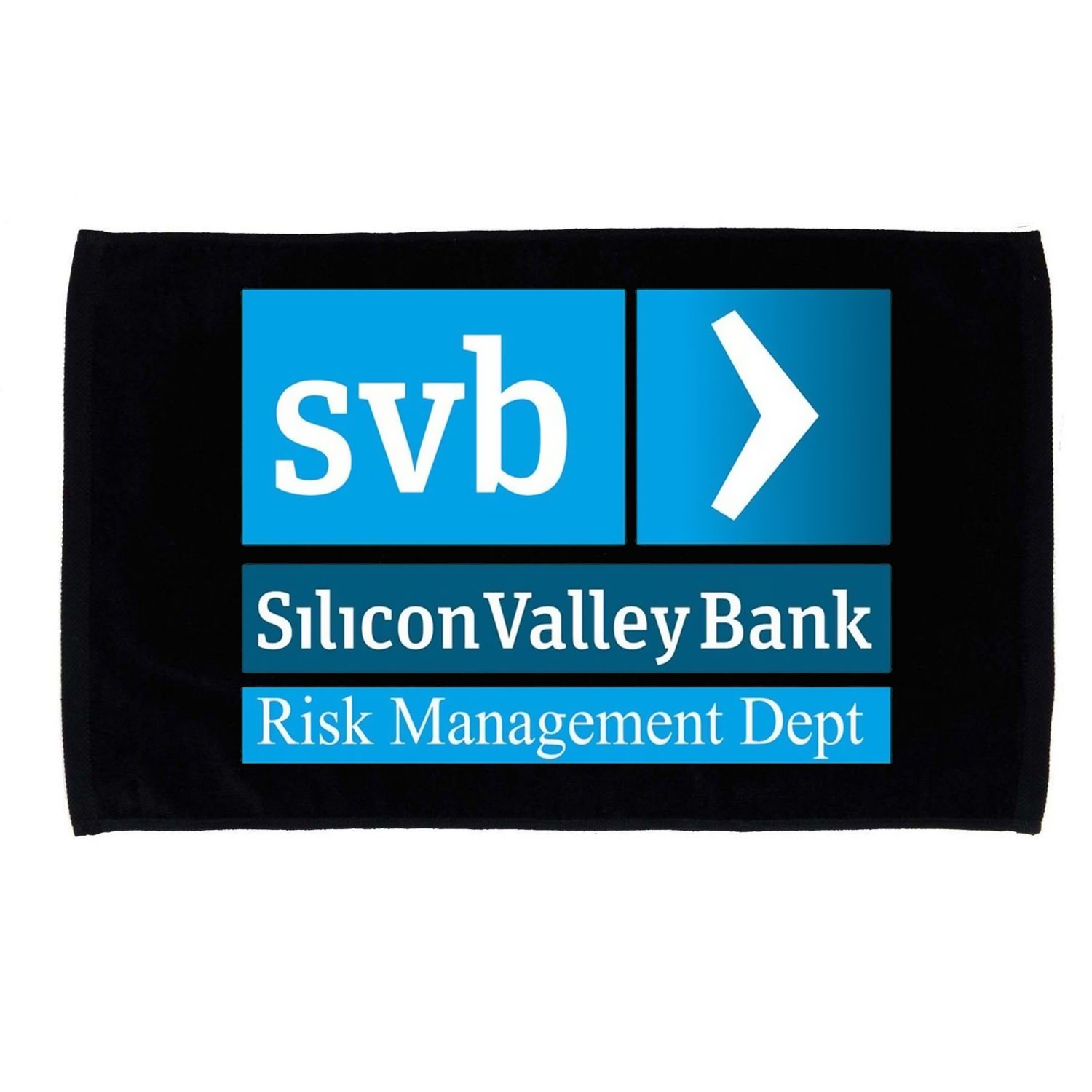 Svb Silicon Valley Bank Microfiber Hand Towel