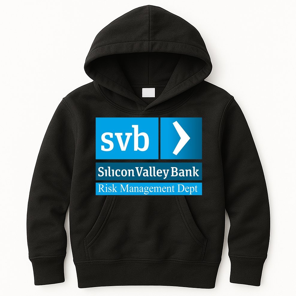 Svb Silicon Valley Bank Kids Hoodie