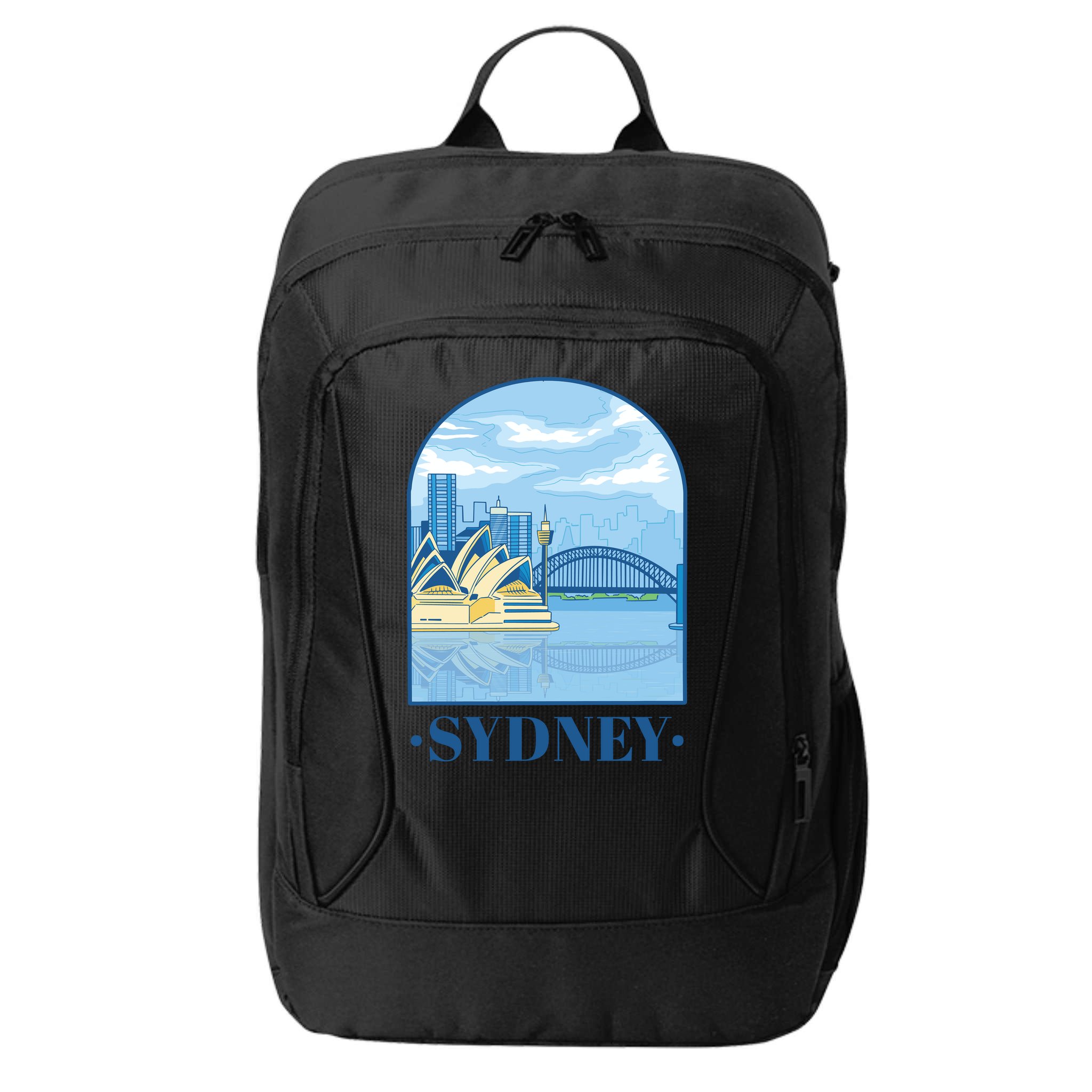 Sydney Skyline View City Backpack