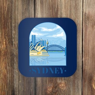 Sydney Skyline View Coaster