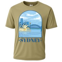 Sydney Skyline View Cooling Performance Crew T-Shirt