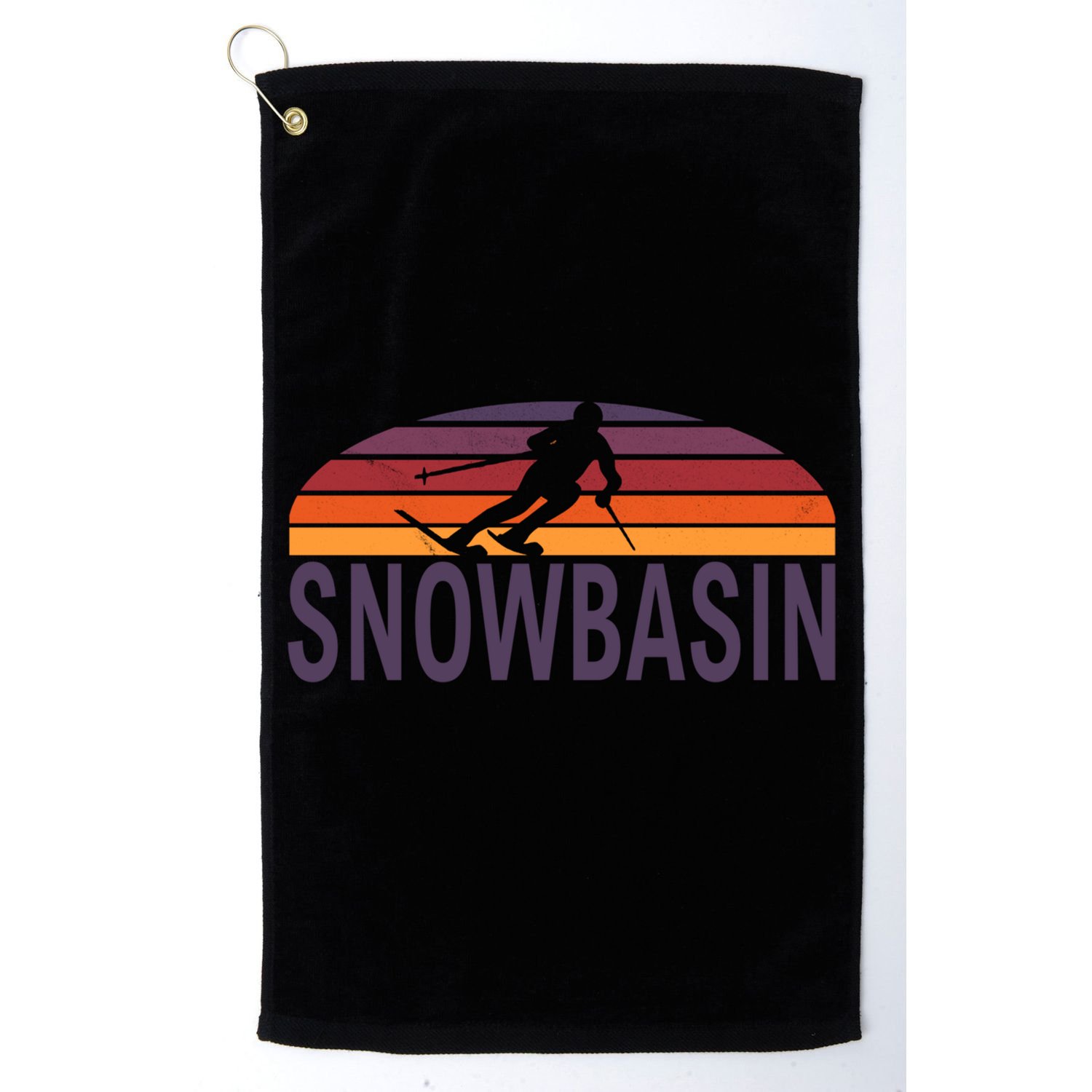 Snowbasin Sun Valley Huntsville Utah Usa Ski Resort Cute Gift Golf Towel