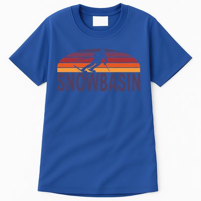 Snowbasin Sun Valley Huntsville Utah Usa Ski Resort Cute Gift Tall T-Shirt