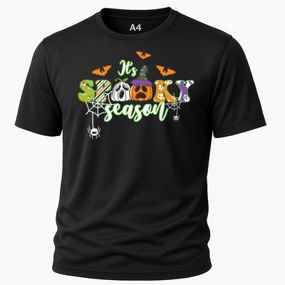 Spooky Season Vintage Halloween Boo Gift Cooling Performance Crew T-Shirt