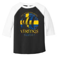 Sweden Swedish Viking Ship Flag Scandinavia Min Toddler Fine Jersey T-Shirt