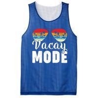 Summer Sunglasses Vintage Beach Vacation Vacay Mode Cute Gift Mesh Reversible Basketball Jersey Tank