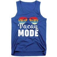 Summer Sunglasses Vintage Beach Vacation Vacay Mode Cute Gift Tank Top