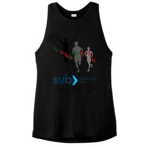 Svb Silicon Valley Bank Run ′23 Ladies PosiCharge Tri-Blend Wicking Tank