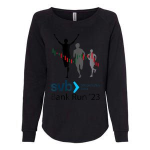 Svb Silicon Valley Bank Run ′23 Womens California Wash Sweatshirt