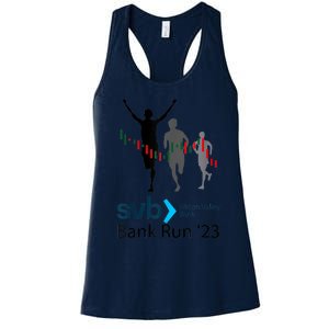 Svb Silicon Valley Bank Run ′23 Women's Racerback Tank